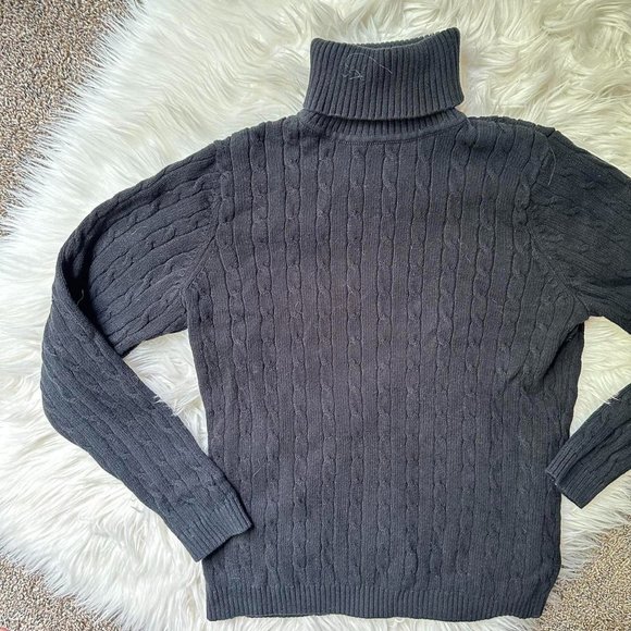 Vintage 1990’s High Quality Thick Cable Knit Sweater - Picture 5 of 6
